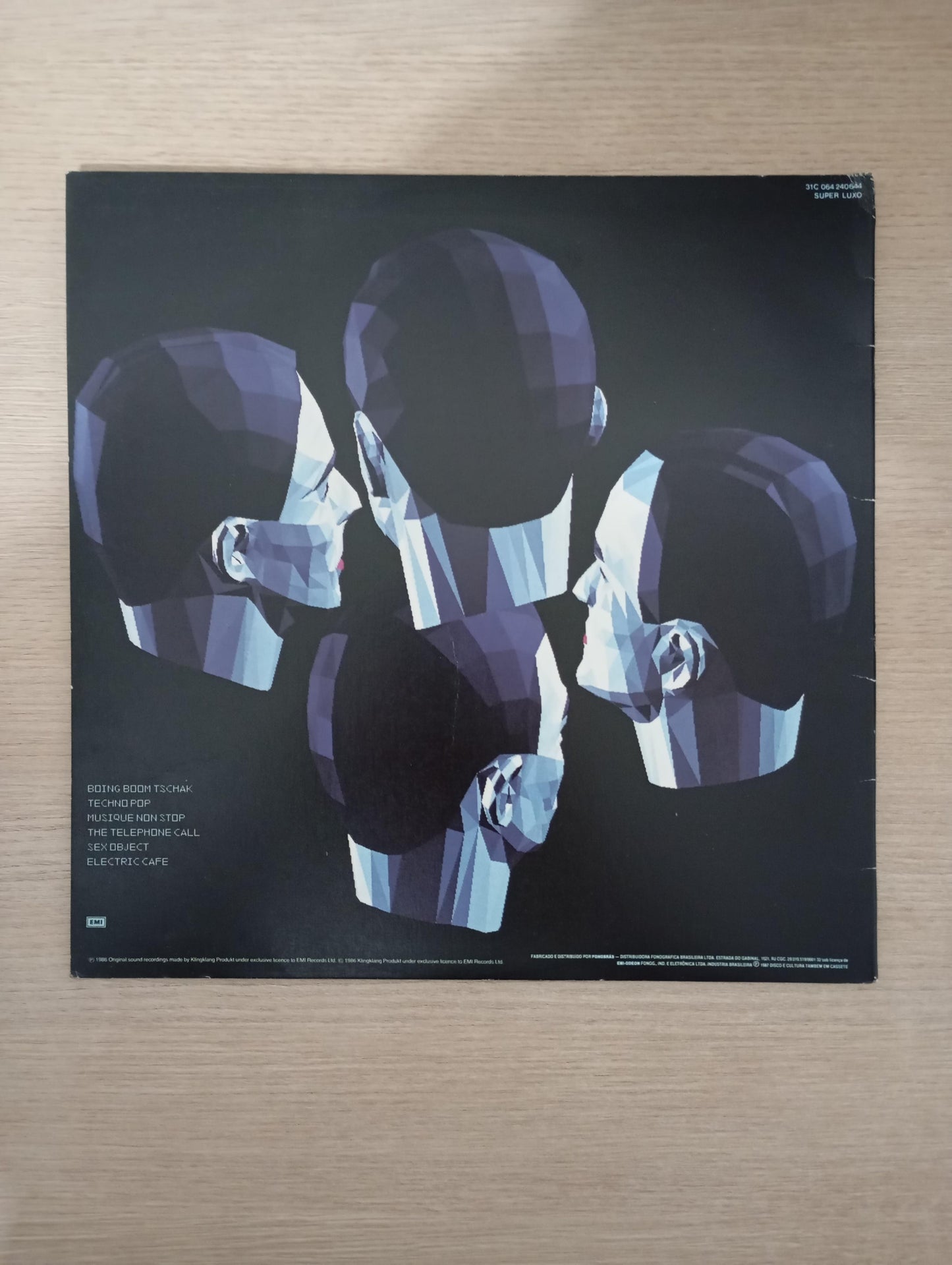 Lp Vinil Kraftwerk Electric Cafe Capa Dupla