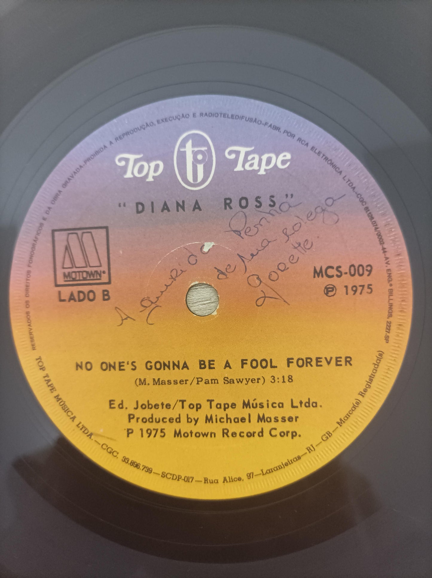 Compacto Vinil Diana Ross Sings Theme From Mahogany