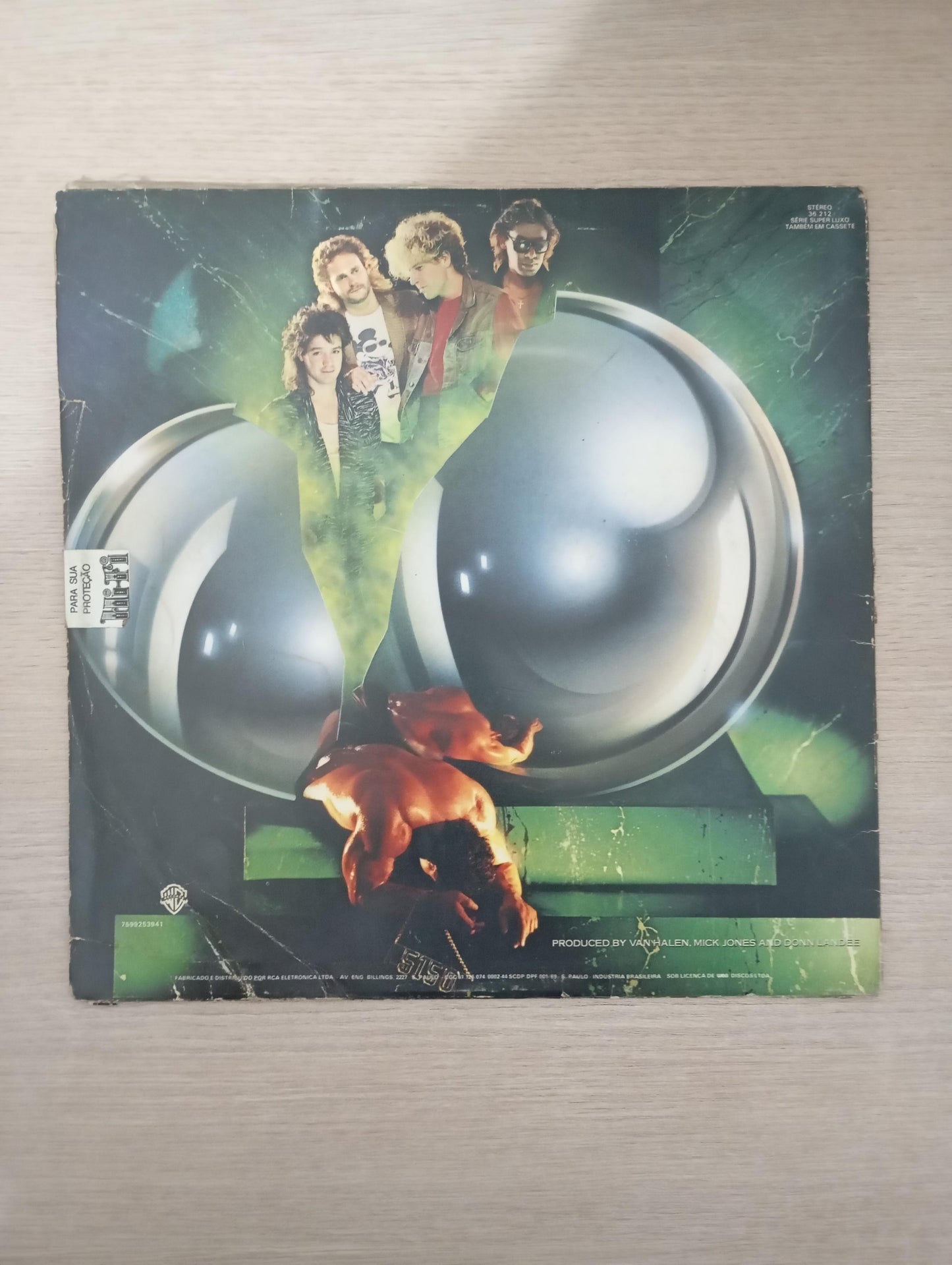 Lp Vinil Van Halen 5150 Com Encarte