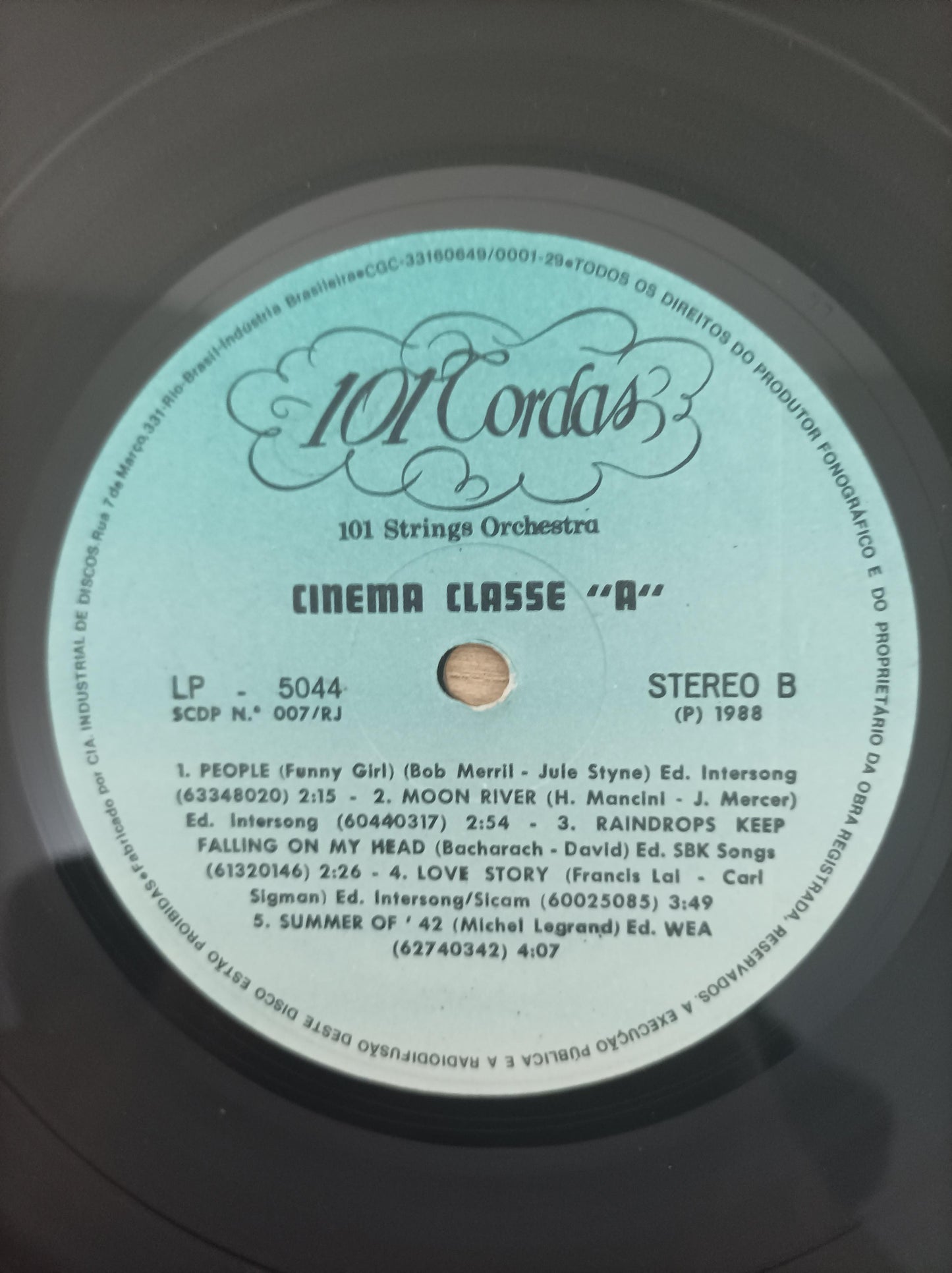 Lp Vinil Cinema Classe A