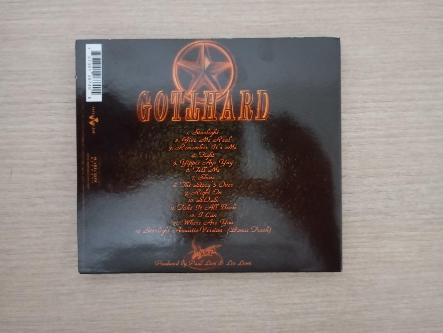 CD Gotthard Firebirth Importado
