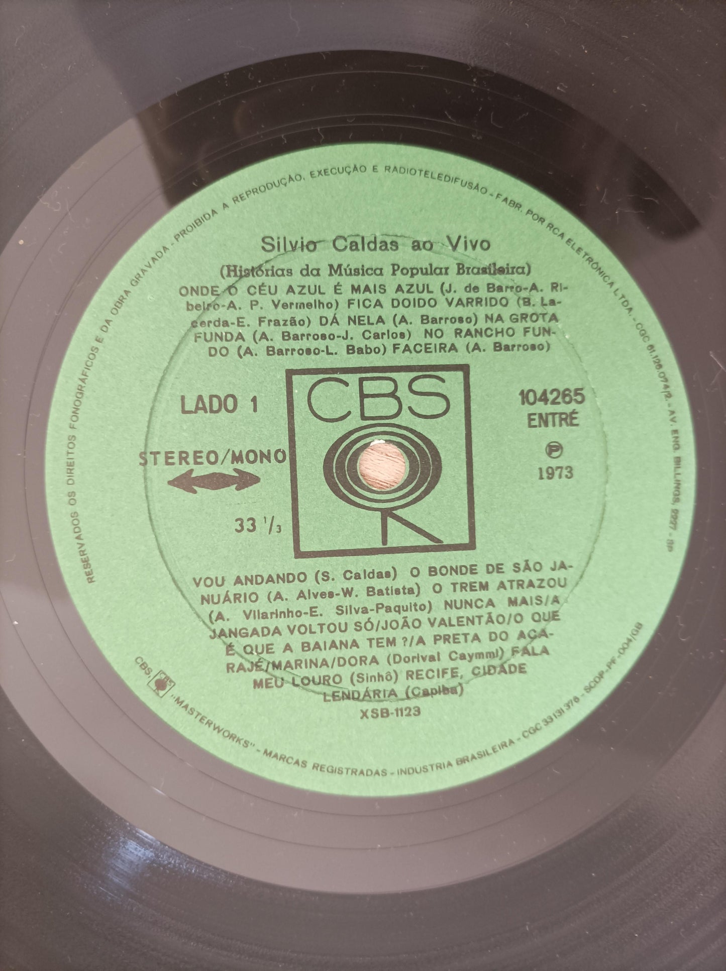 Lp Vinil Silvio Caldas Ao Vivo Duplo