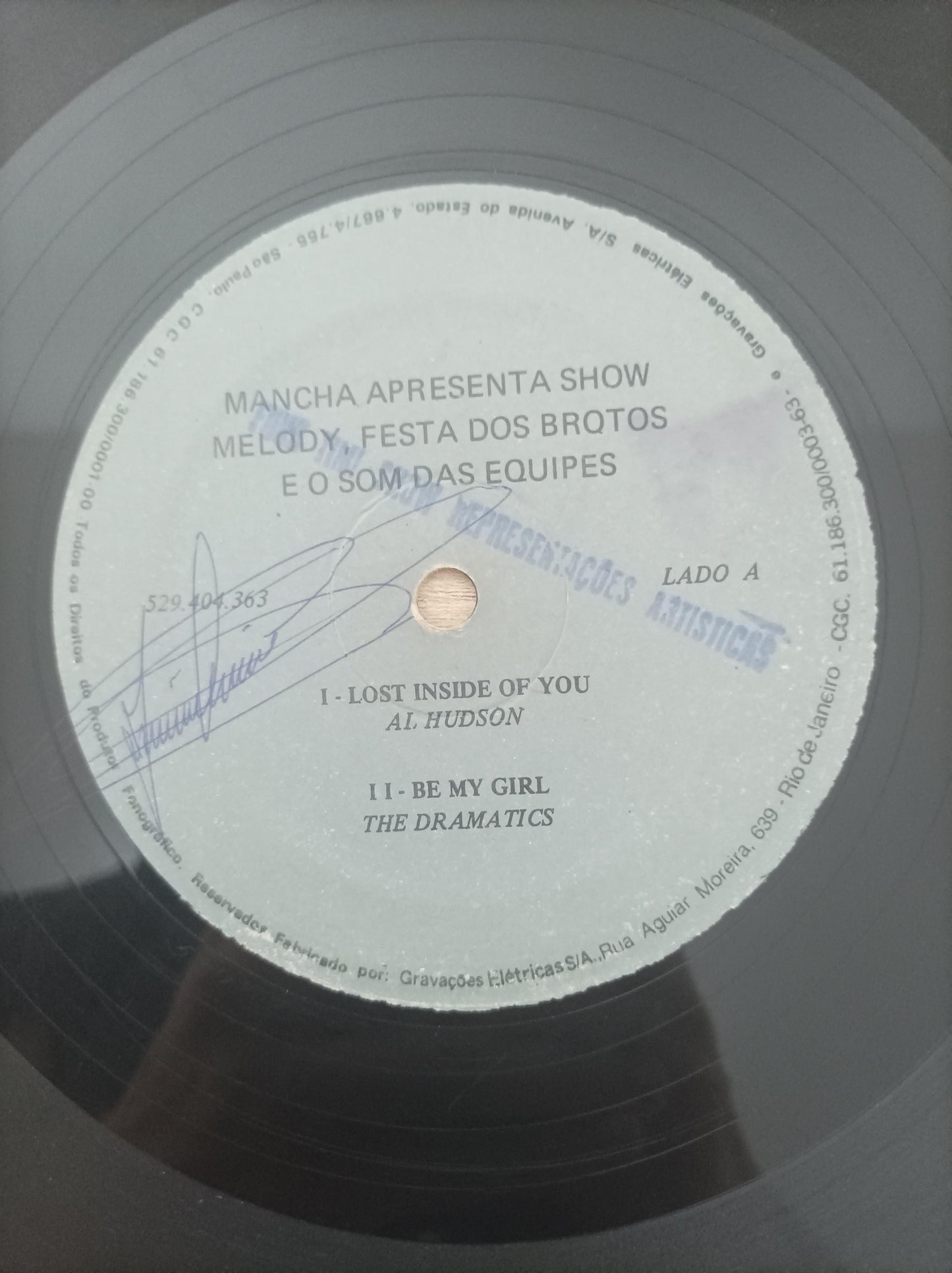 Lp Vinil Mancha Show Melody