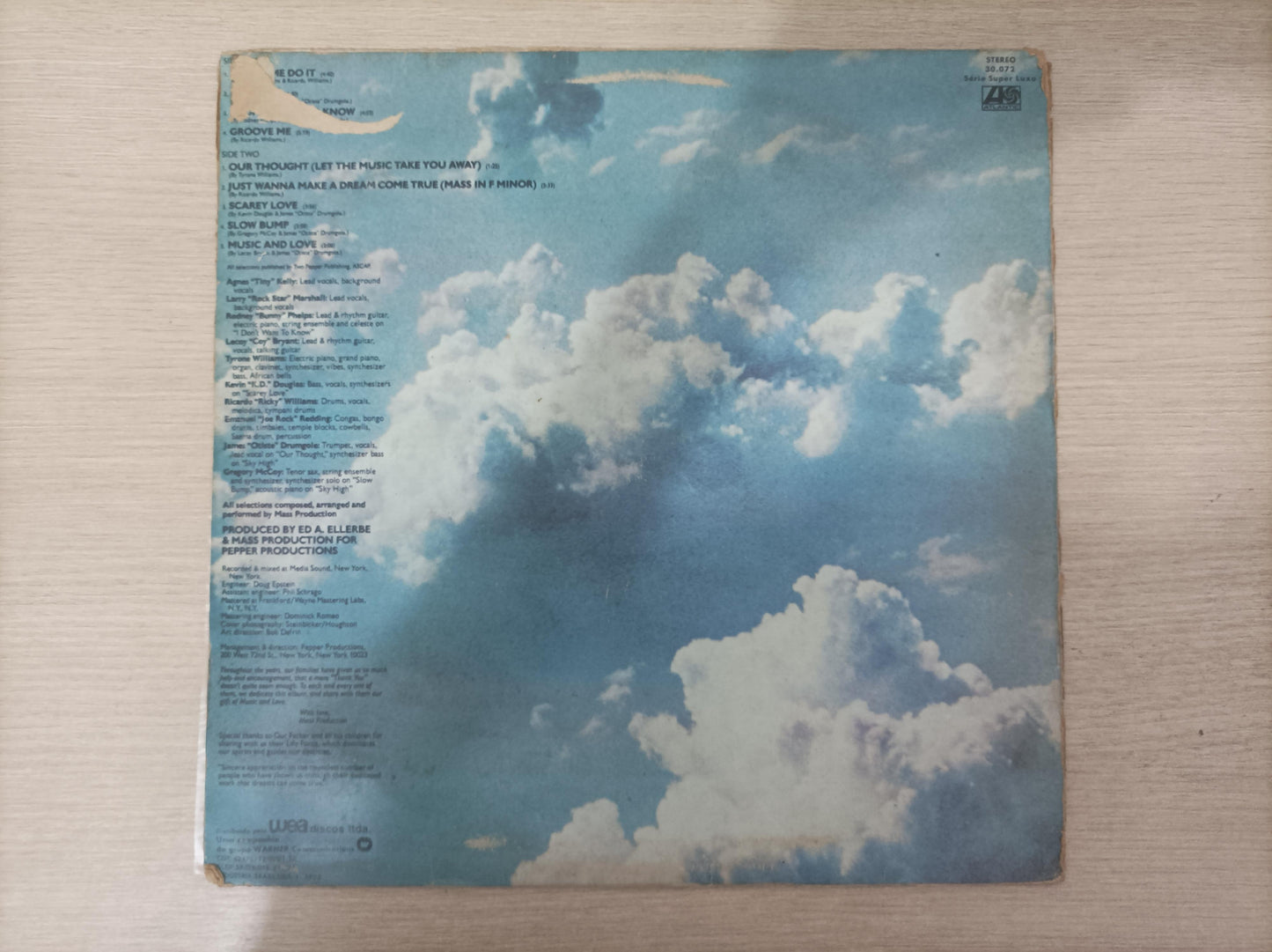Lp Vinil Mass Production Three Miles High