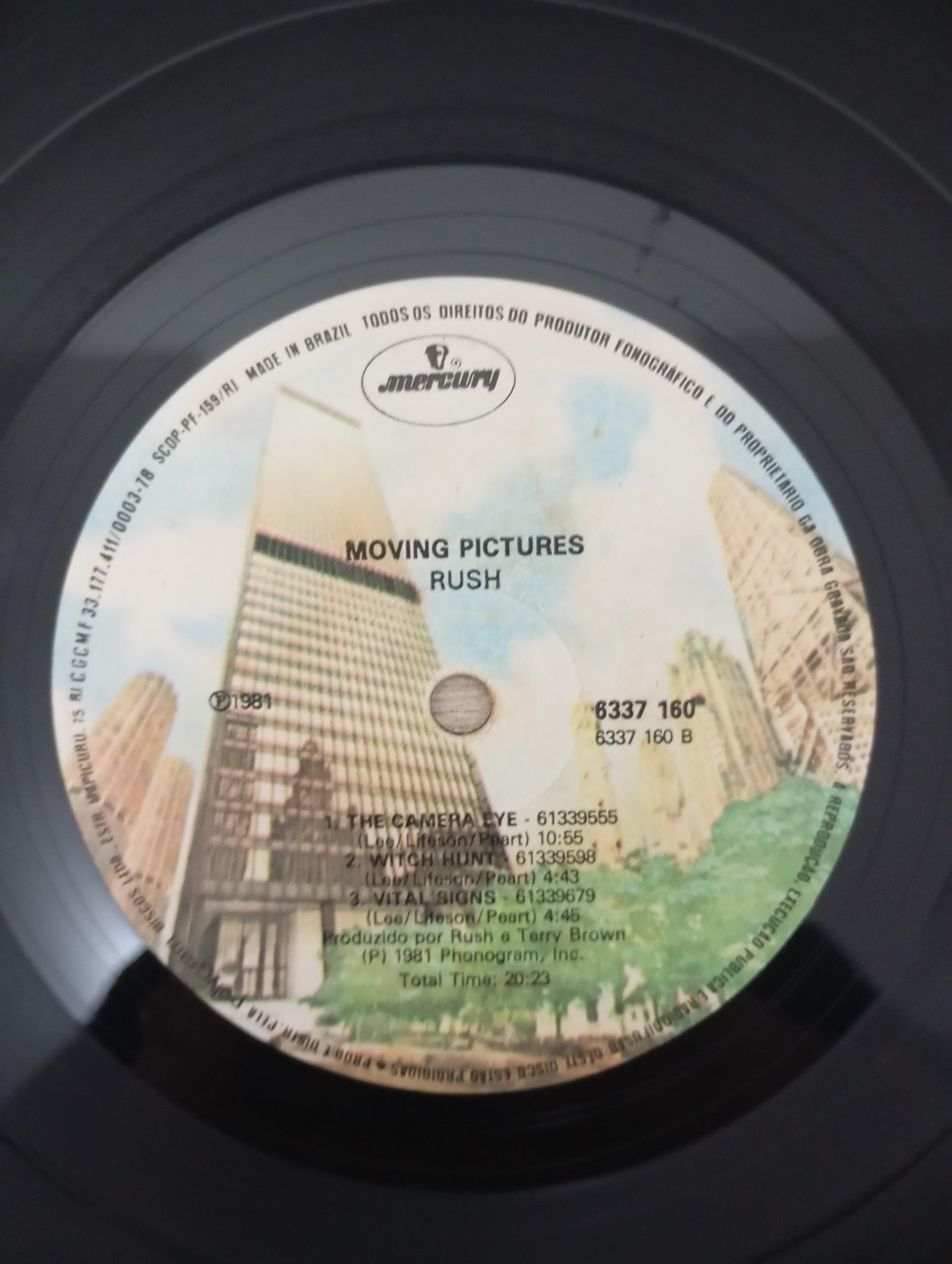 Disco Vinil Moving Pictures Rush A