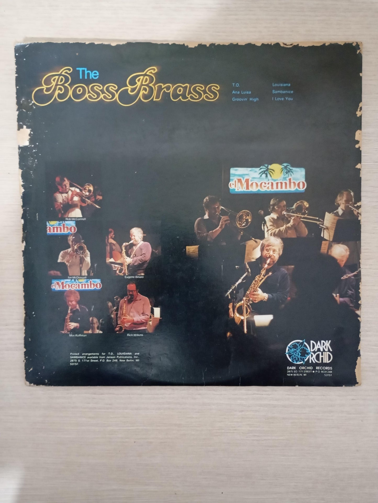 Lp Vinil Rob McConnell And The Boss Brass Live in Digital
