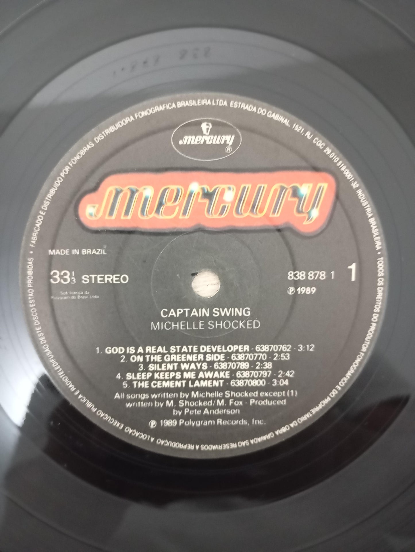 Lp Vinil Michelle Schoked Captain Swing Com Encarte