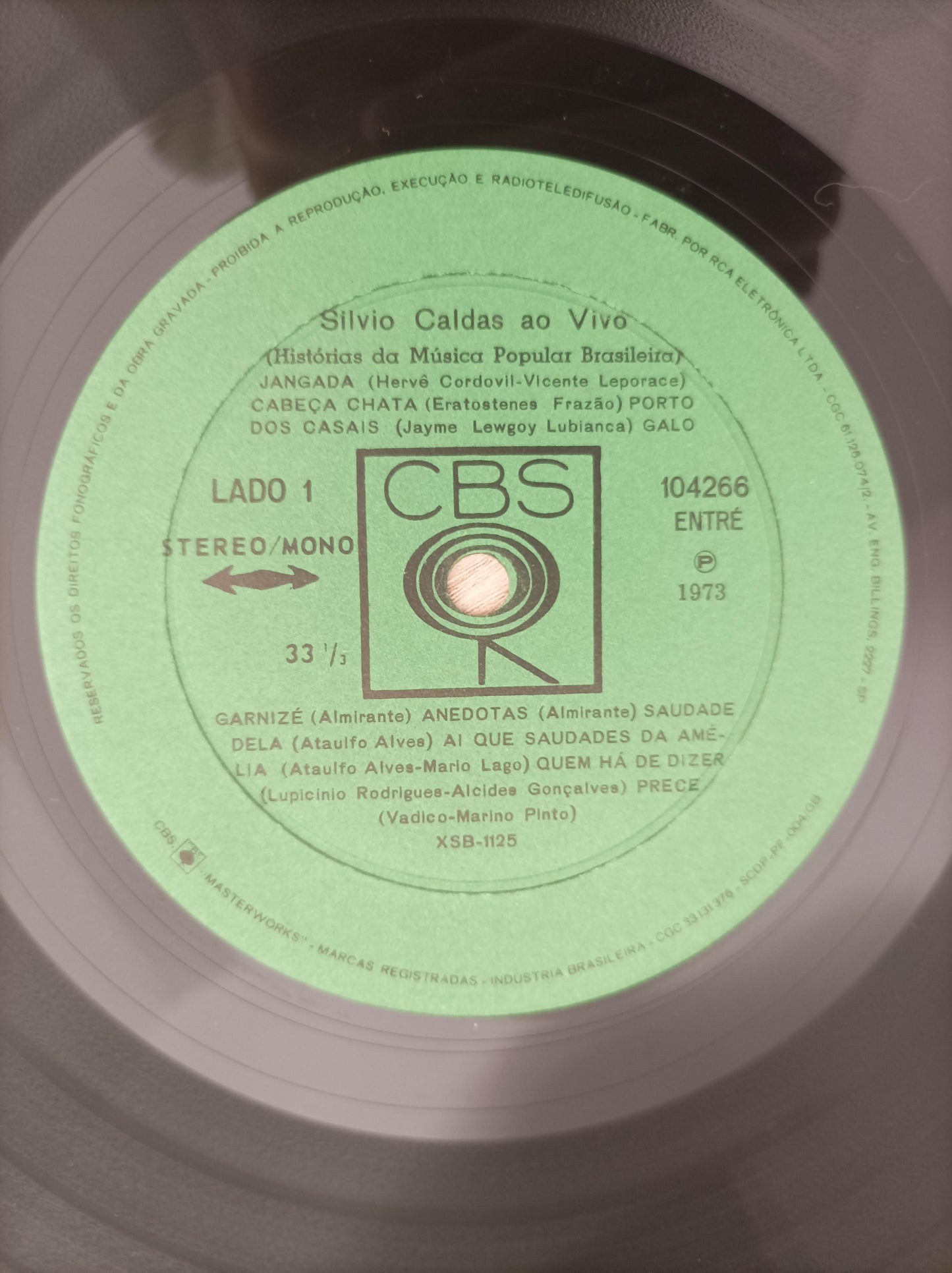 Lp Vinil Silvio Caldas Ao Vivo Duplo