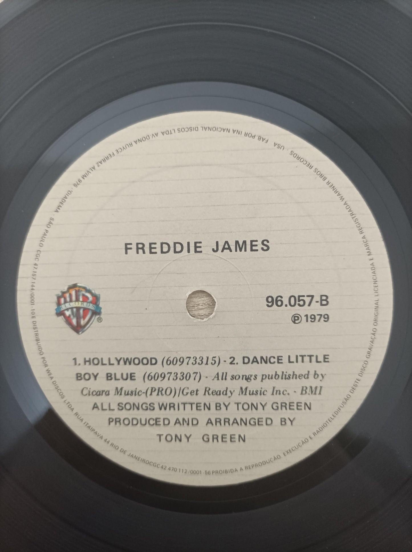 Vinil Compacto Freddie James Get Up And Boogie