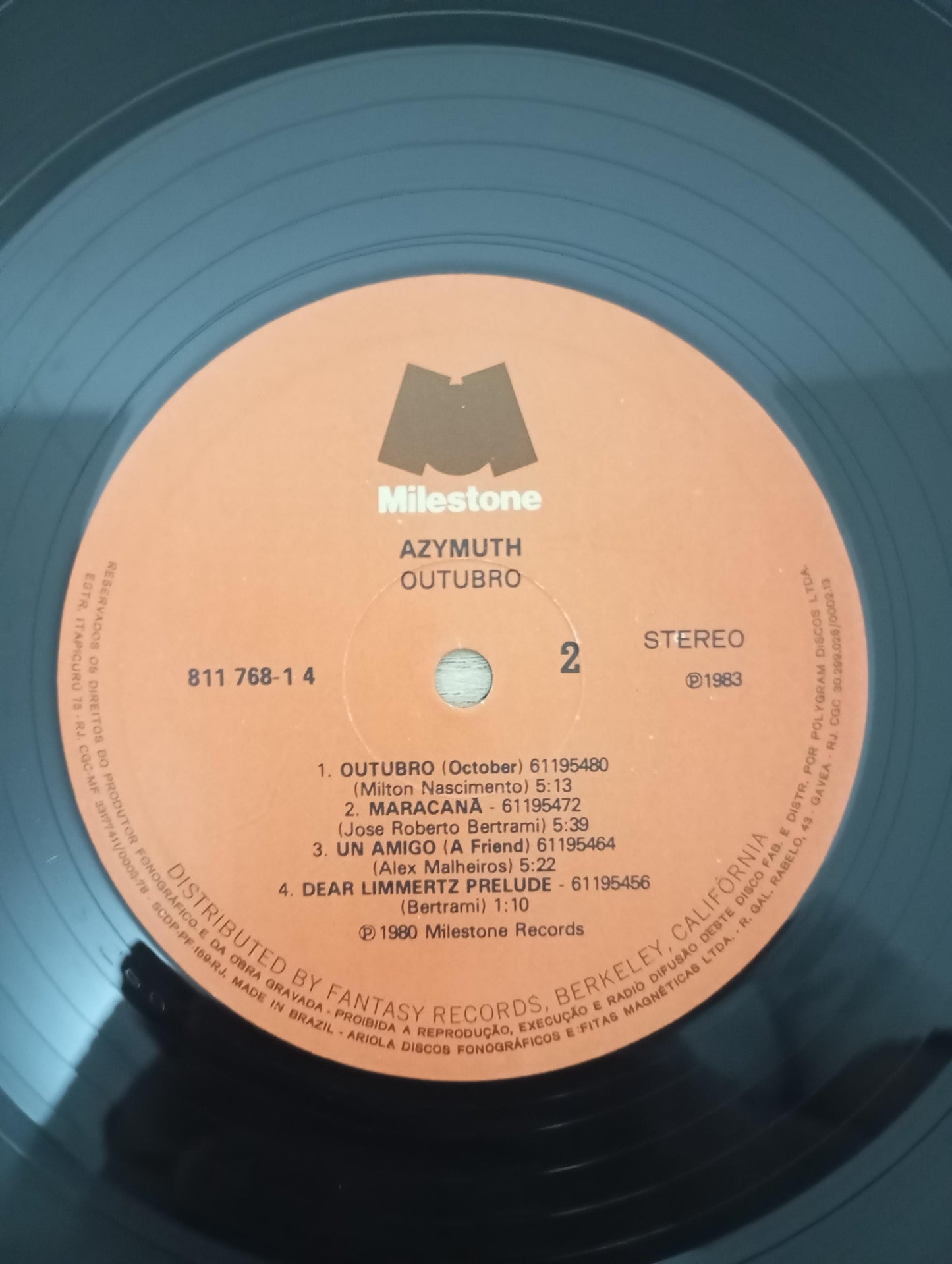 Lp Vinil Azymuth Outubro