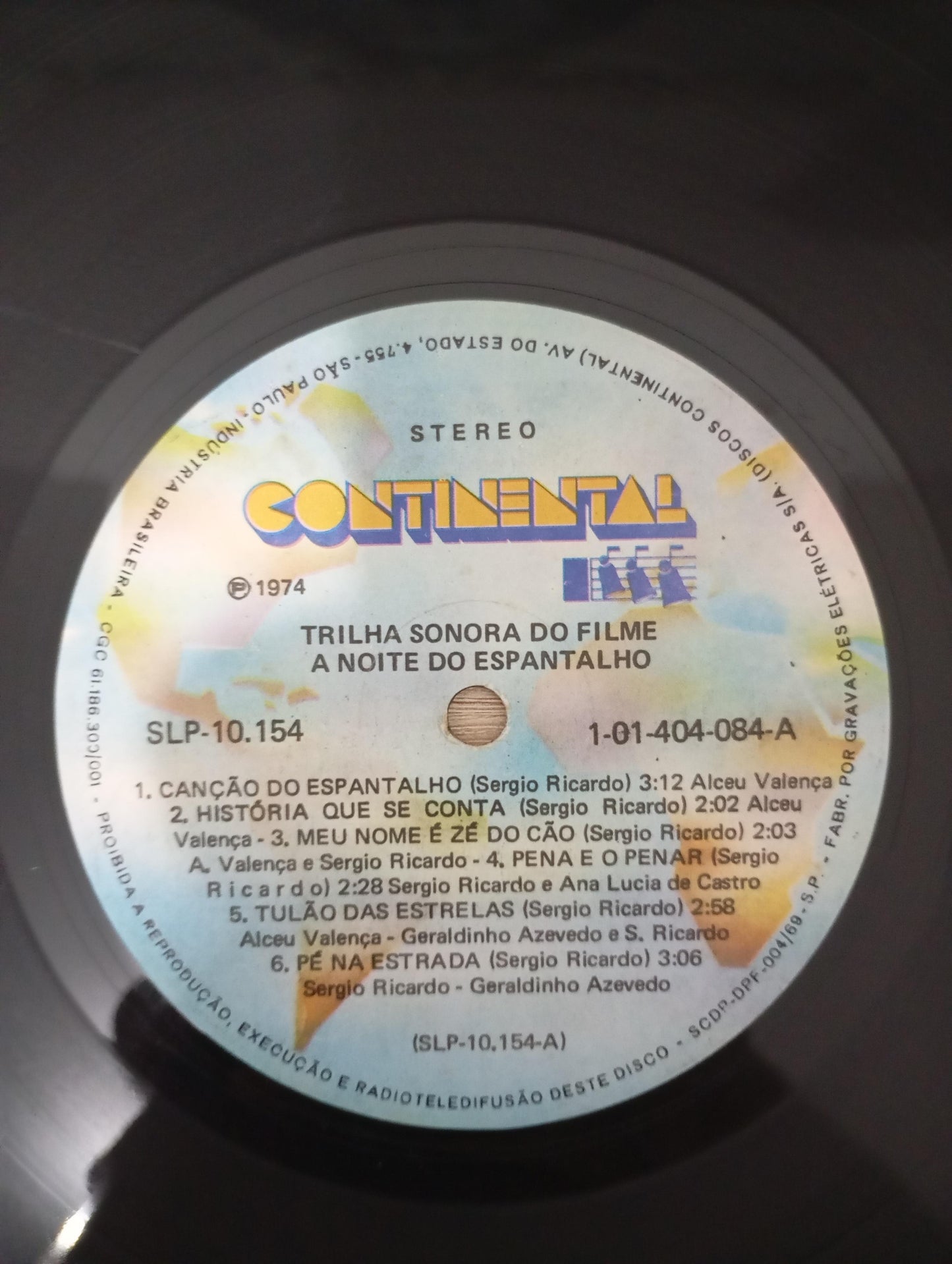 Lp Vinil Sérgio Ricardo A Noite Do Espantalho