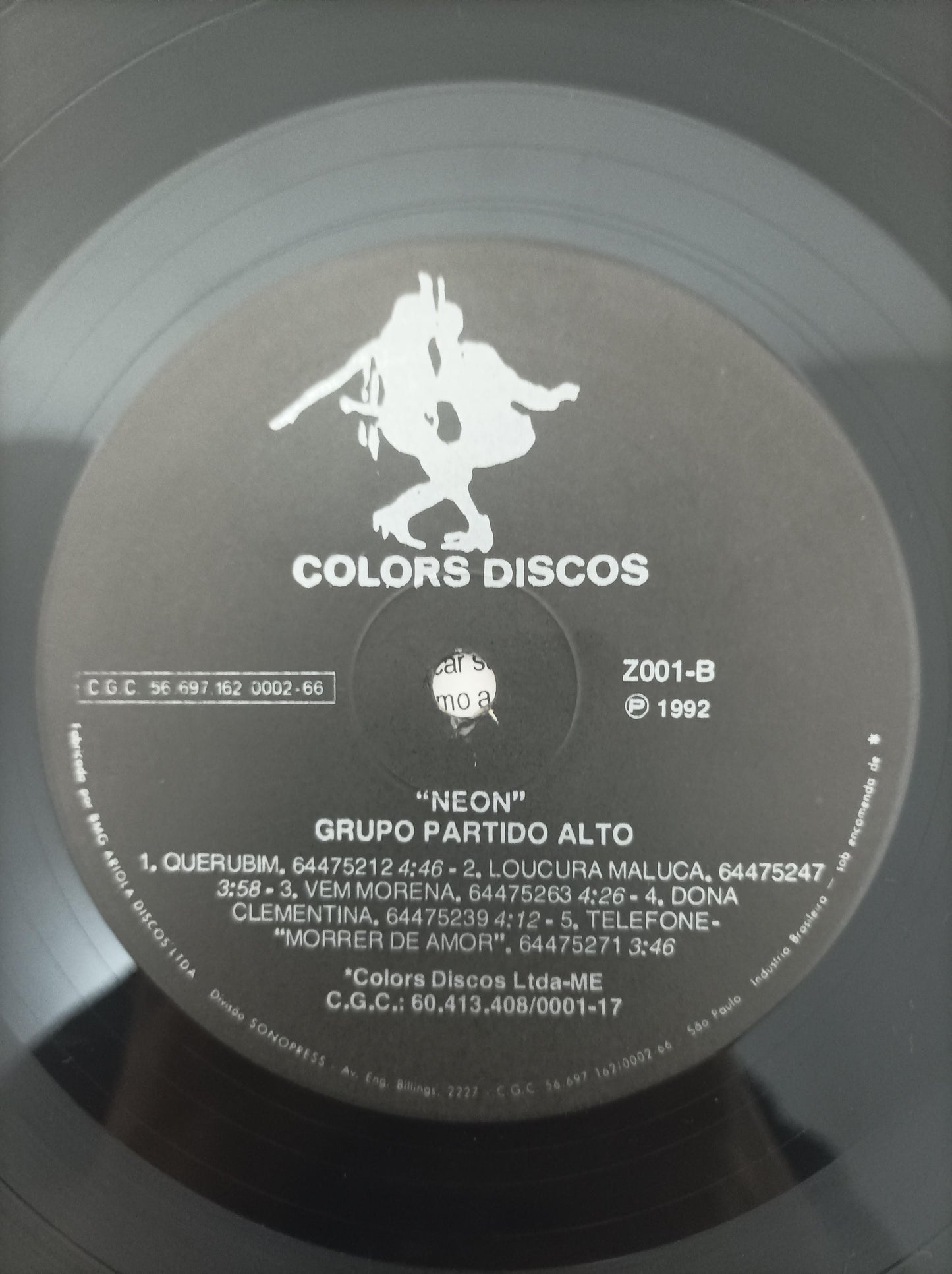 Lp Vinil Grupo Partido Alto Neon