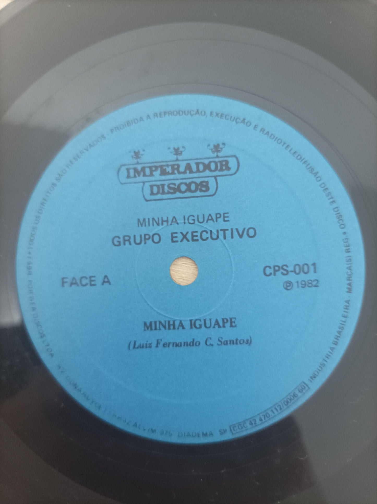 Compacto Vinil Grupo Executivo Minha Iguape / Tarde na Praia