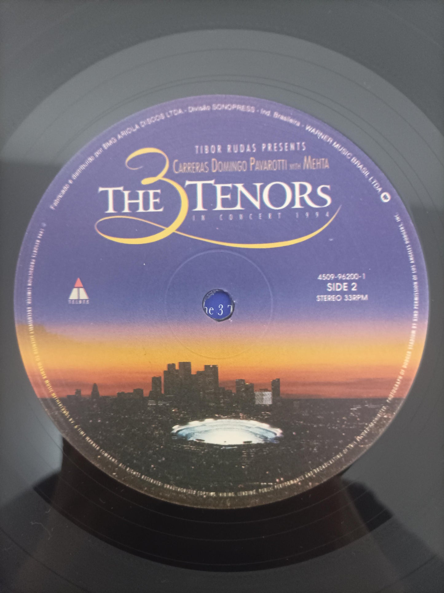 Lp Vinil The 3 Tenors In Concert 1994 Duplo Com Encartes