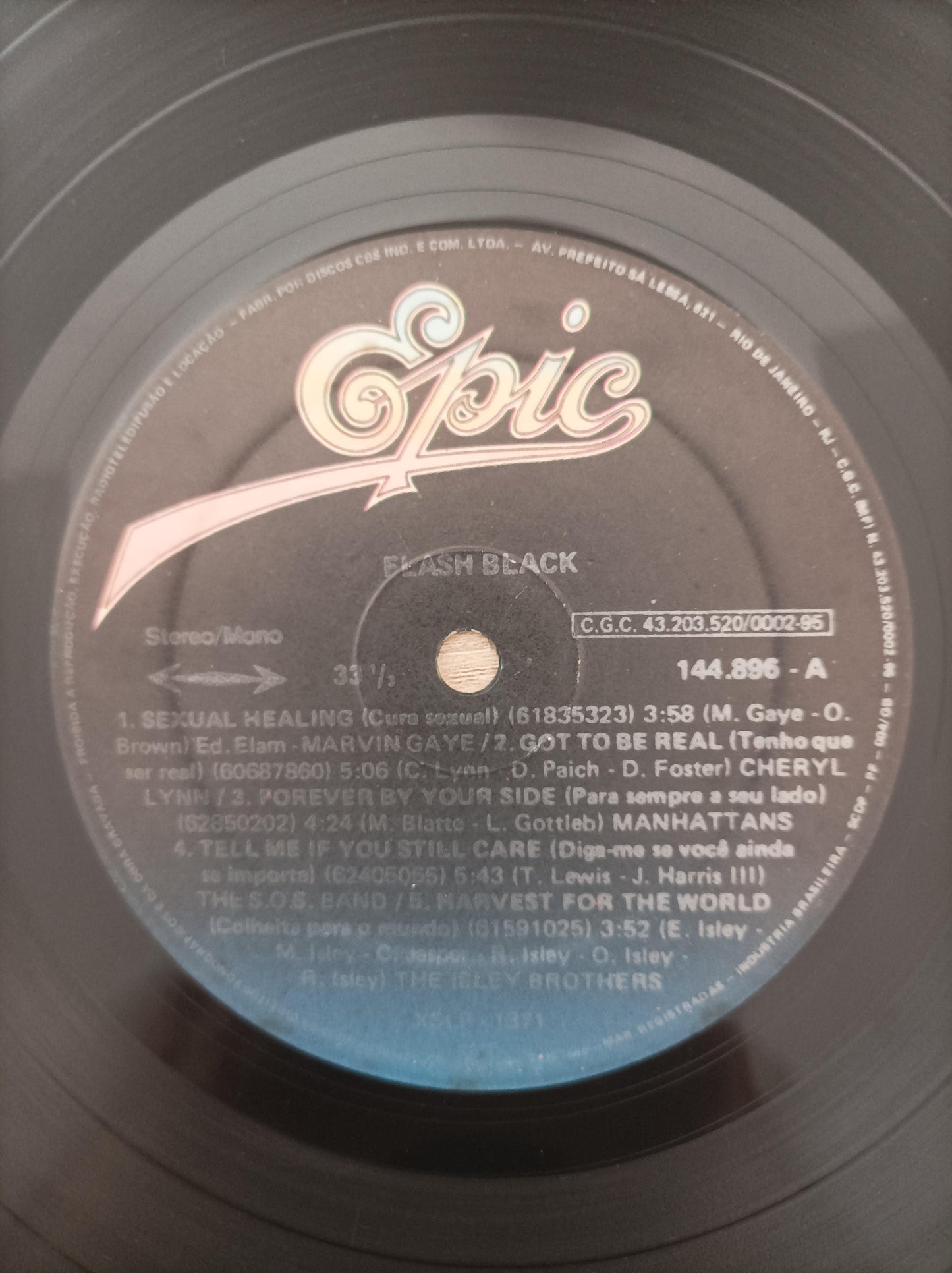 Lp Vinil Flash Black