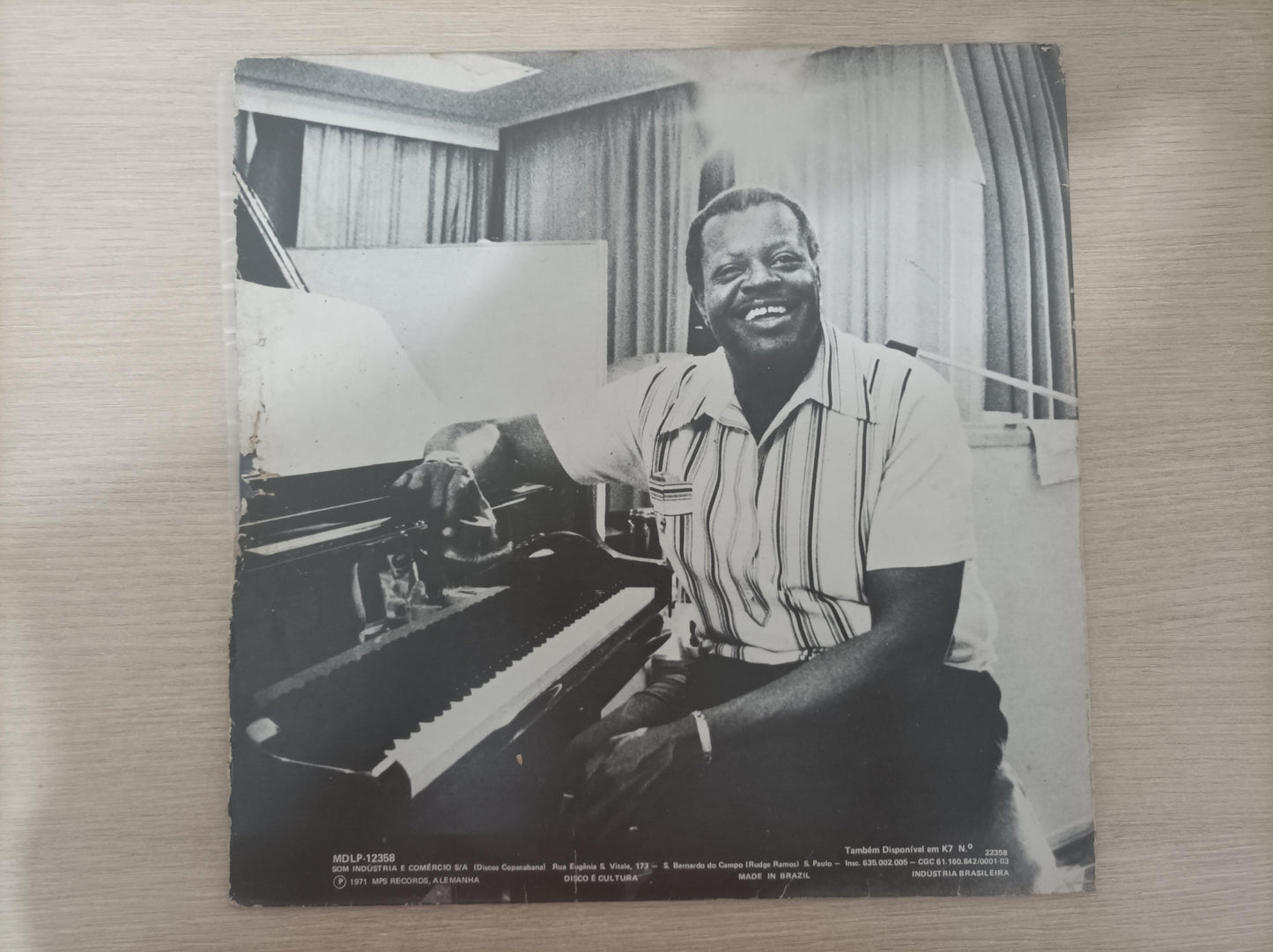 Lp Vinil Oscar Peterson Reunion Blues Capa Dupla