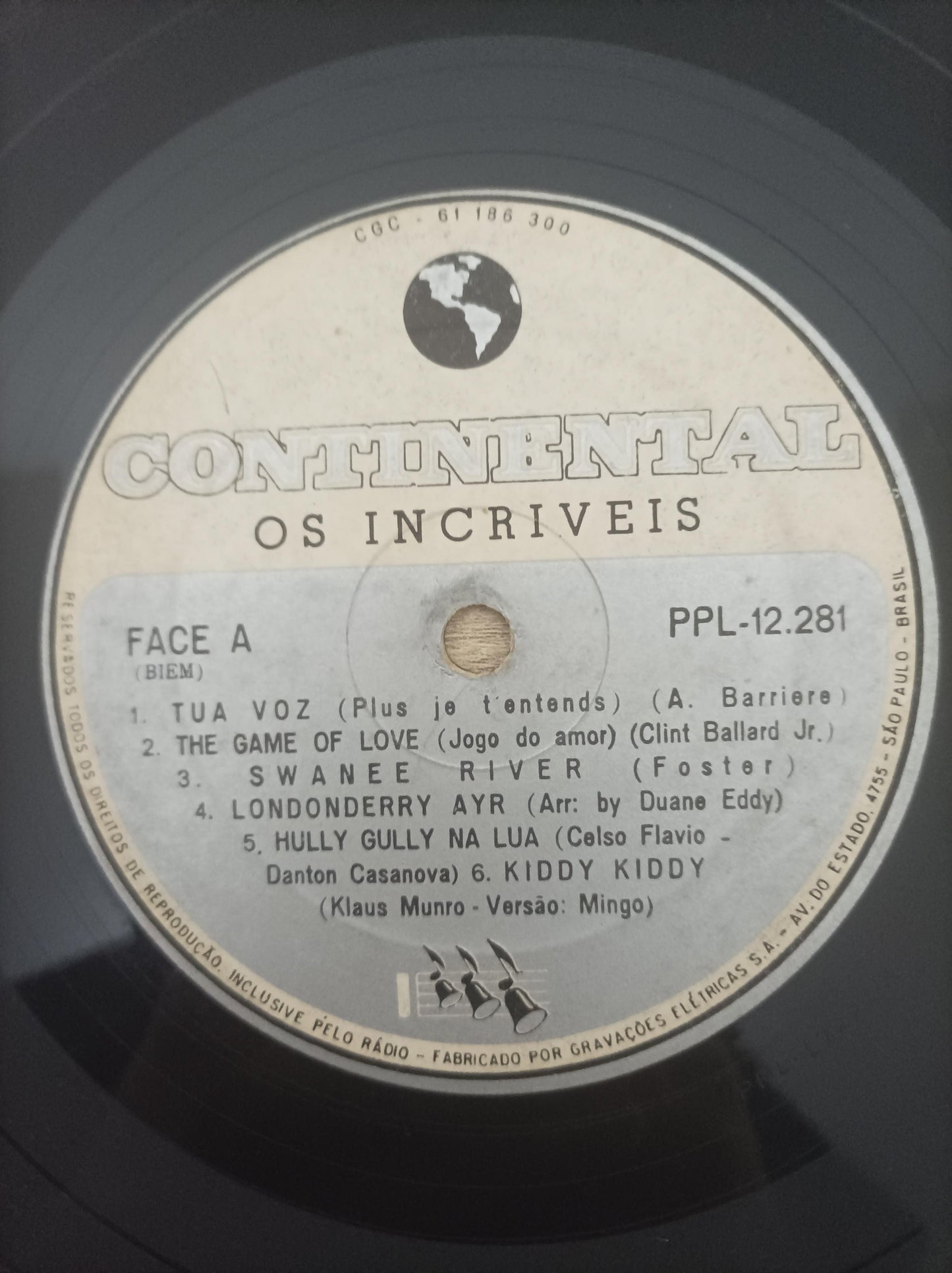 Lp Vinil Os Incríveis 1966