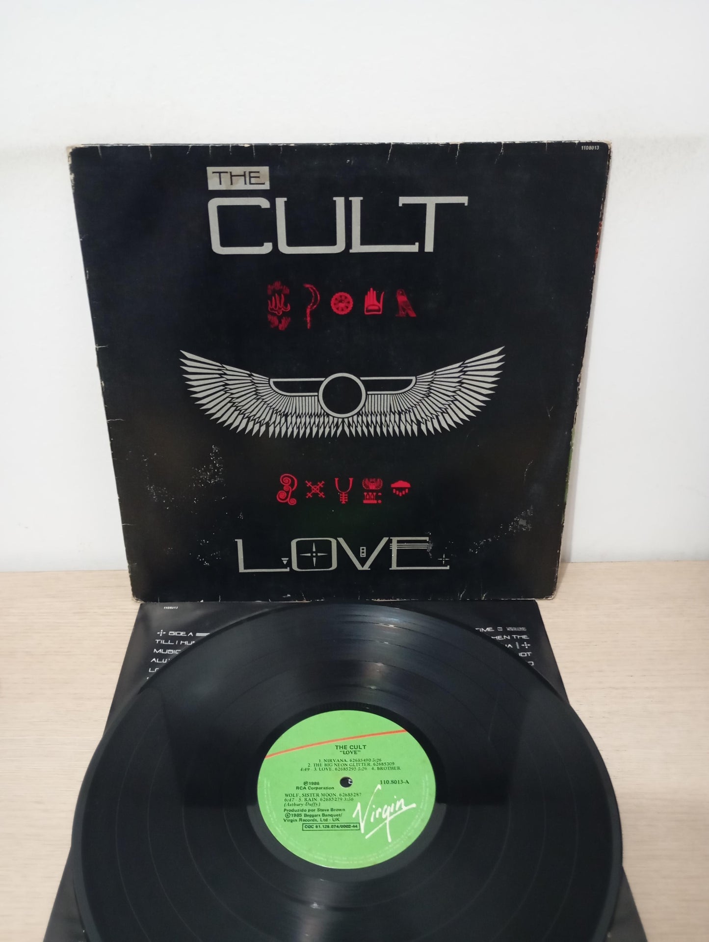 Lp Vinil The Cult Love Capa Dupla Com Encarte