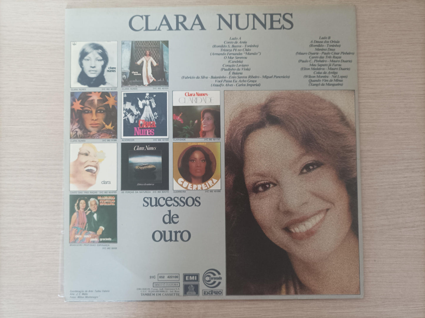 Disco Vinil Sucessos De Ouro Clara Nunes A