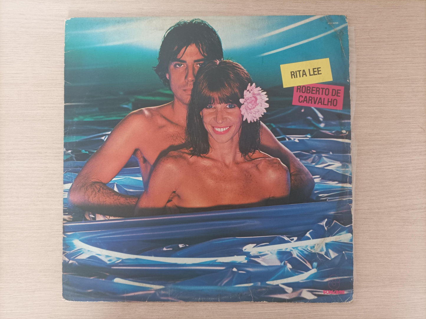 Disco Vinil & Roberto de Carvalho Rita Lee Com Encarte A