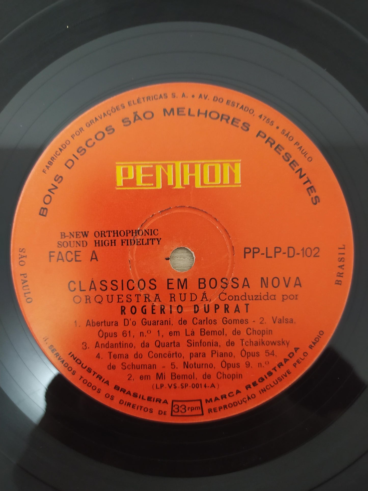 Lp Vinil Orquestra Rudá Clássicos Em Bossa Nova