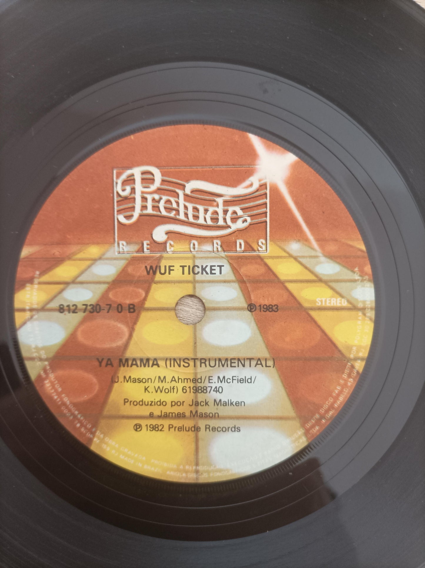 Compacto Vinil Wuf Ticket Ya Mama
