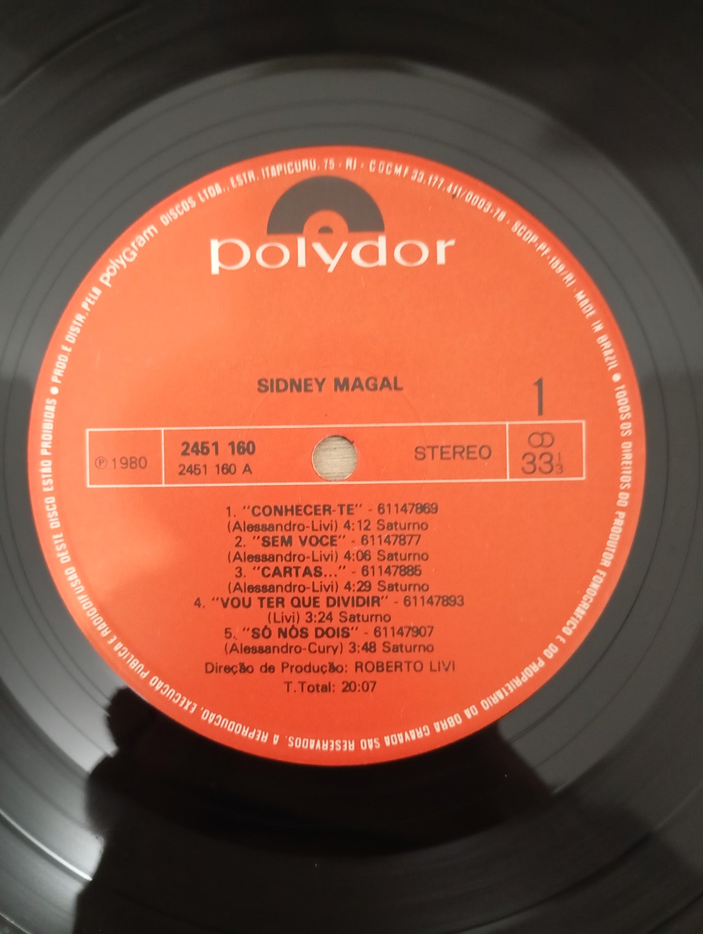 Lp Vinil Sidney Magal 1980 Capa Dupla