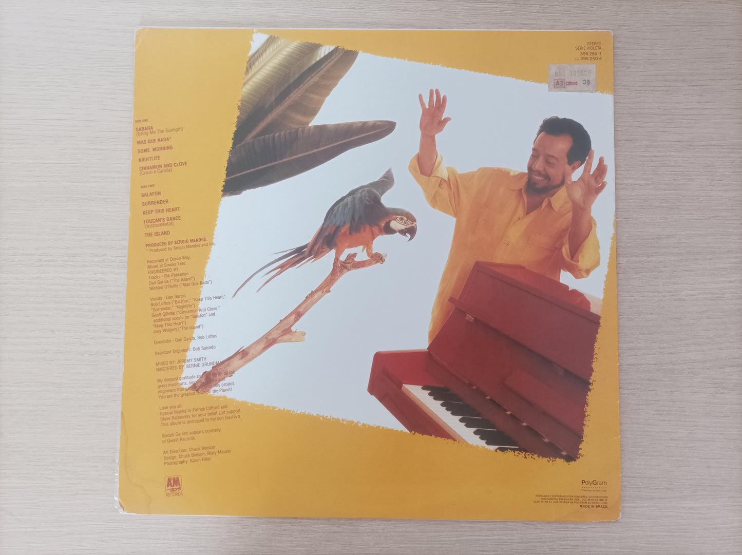 Lp Vinil Sérgio Mendes Arara Importado