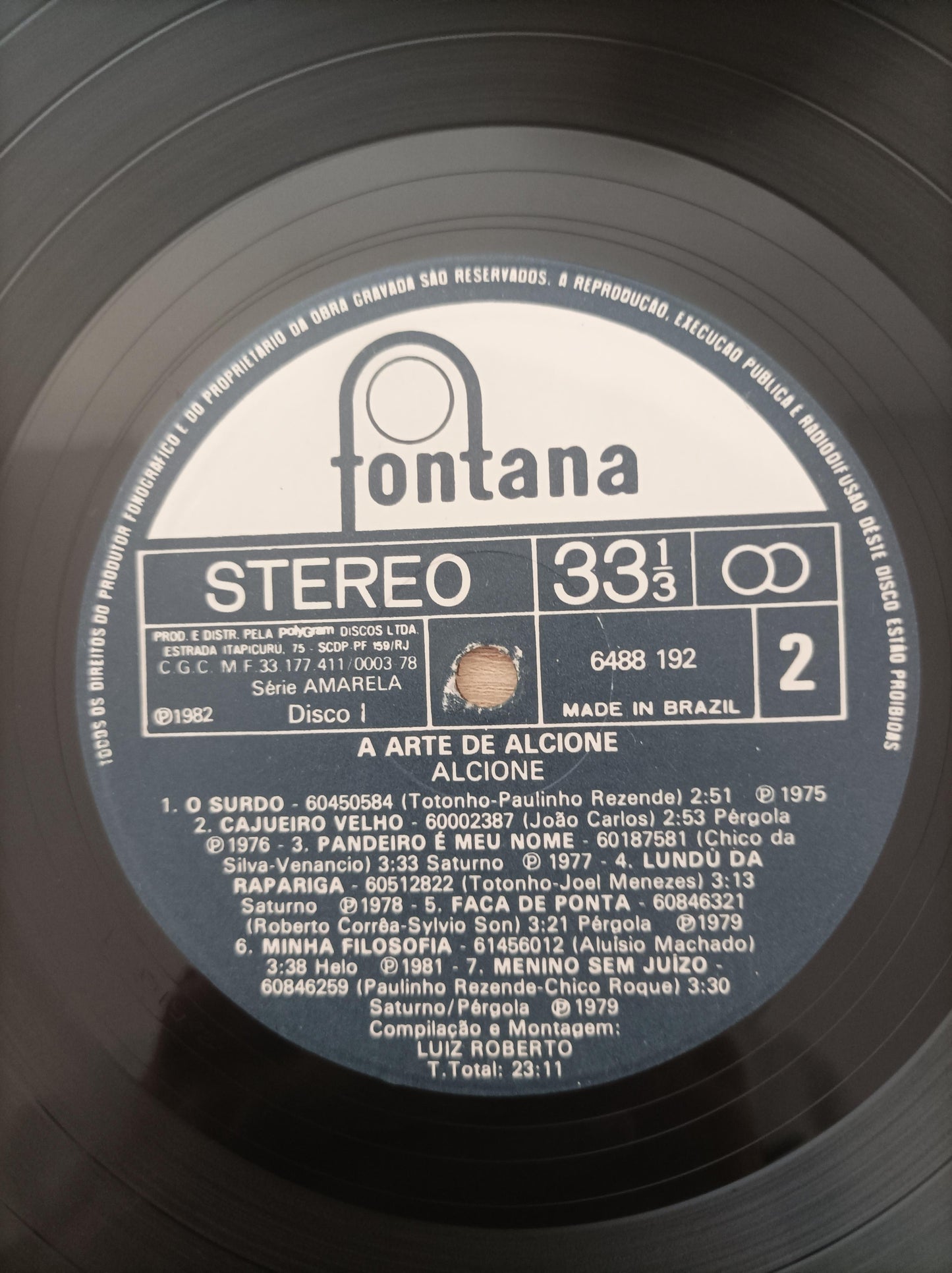 Lp Vinil Alcione A Arte de Duplo