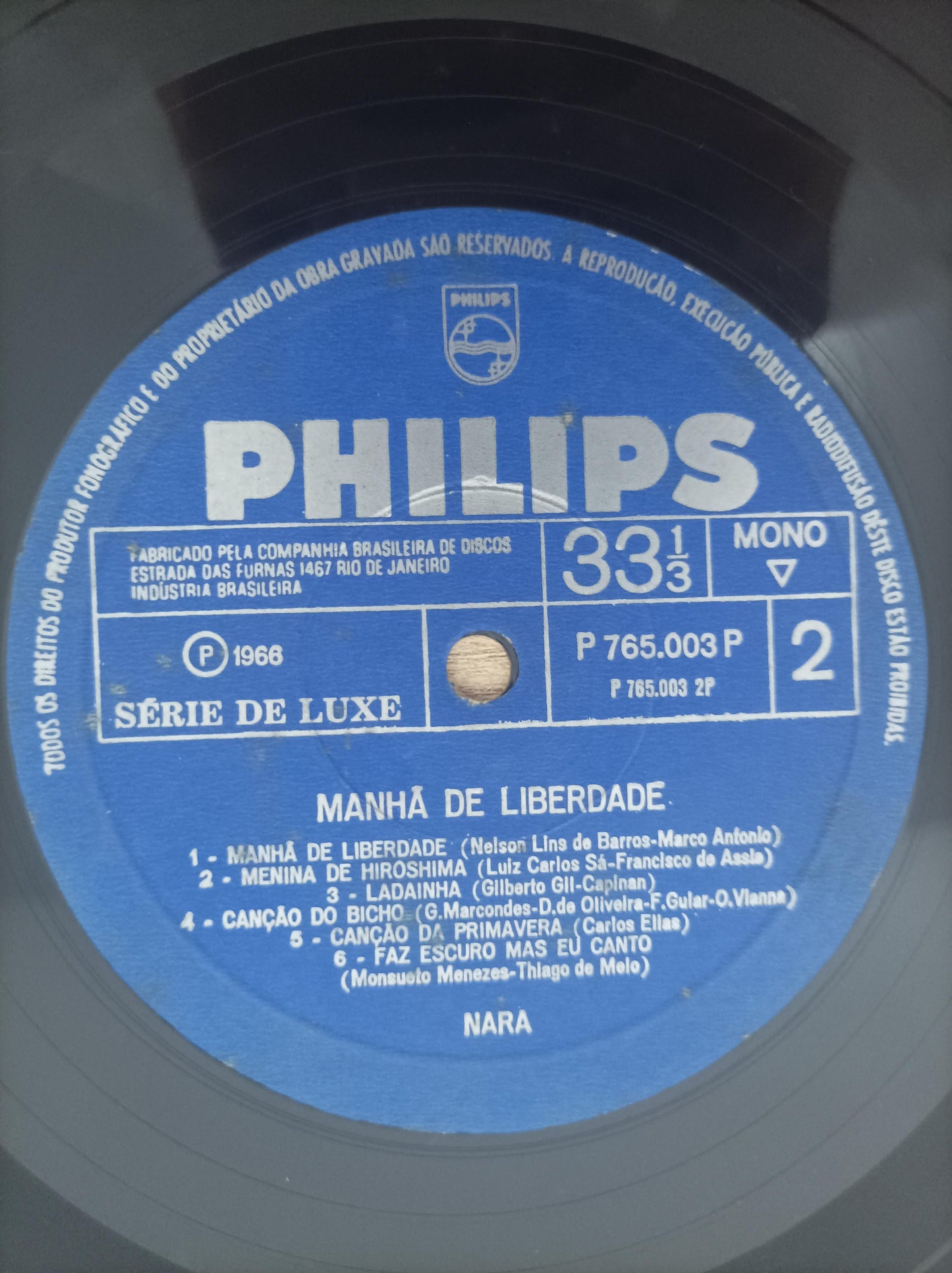 Lp Vinil Nara Leão Manhã De Liberdade