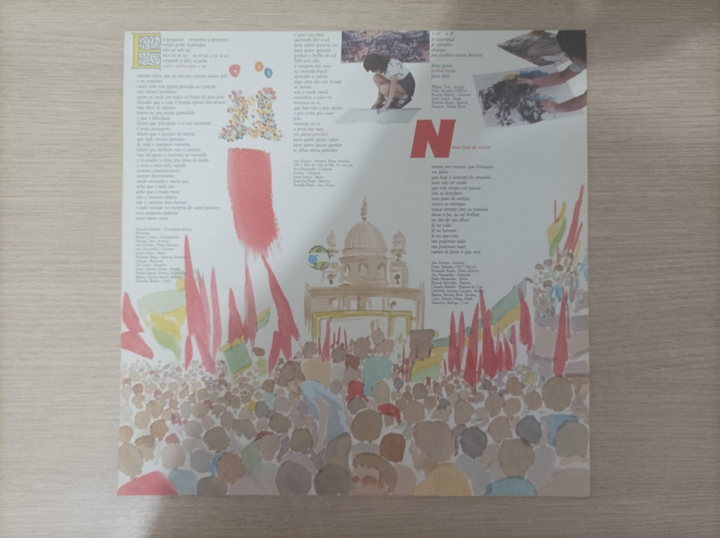 Lp Vinil Gonzaguinha Grávido Com Encarte