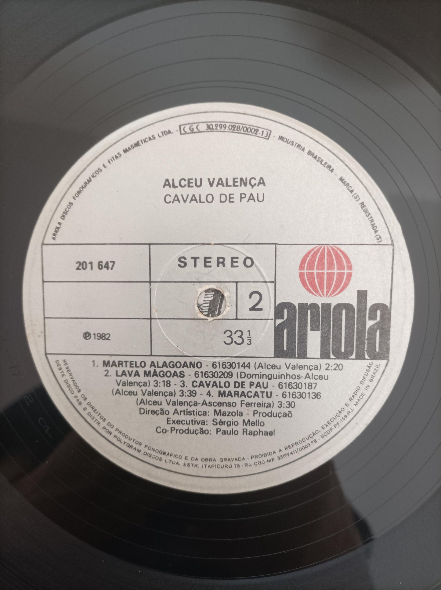 Lp Vinil Alceu Valença Cavalo De Pau Com Encarte
