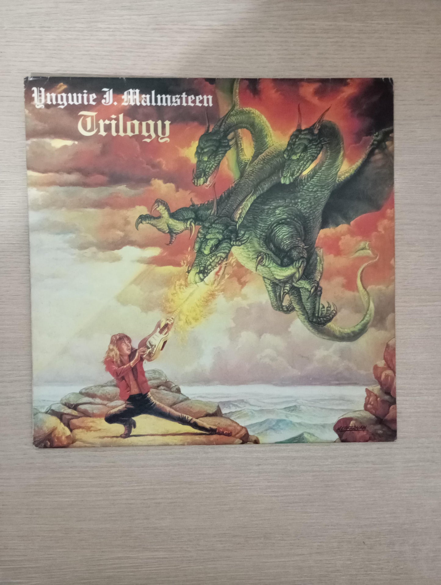 Lp Vinil Yngwie Malmsteen Trilogy Com Encarte