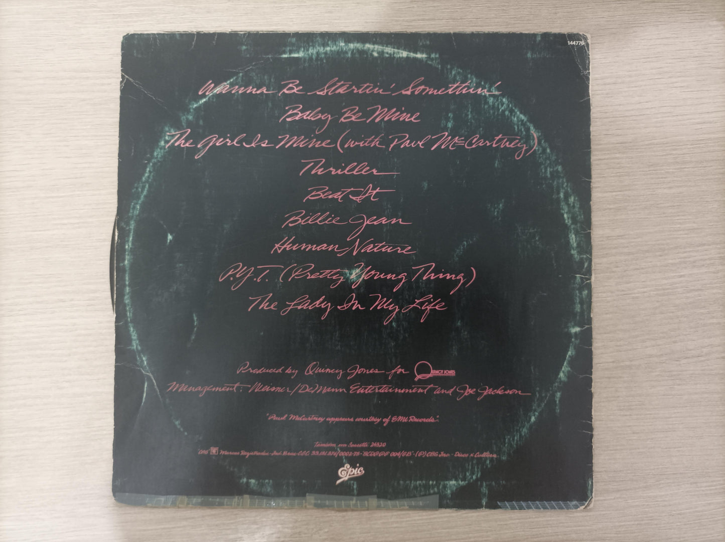Disco Vinil Thriller Michael Jackson A