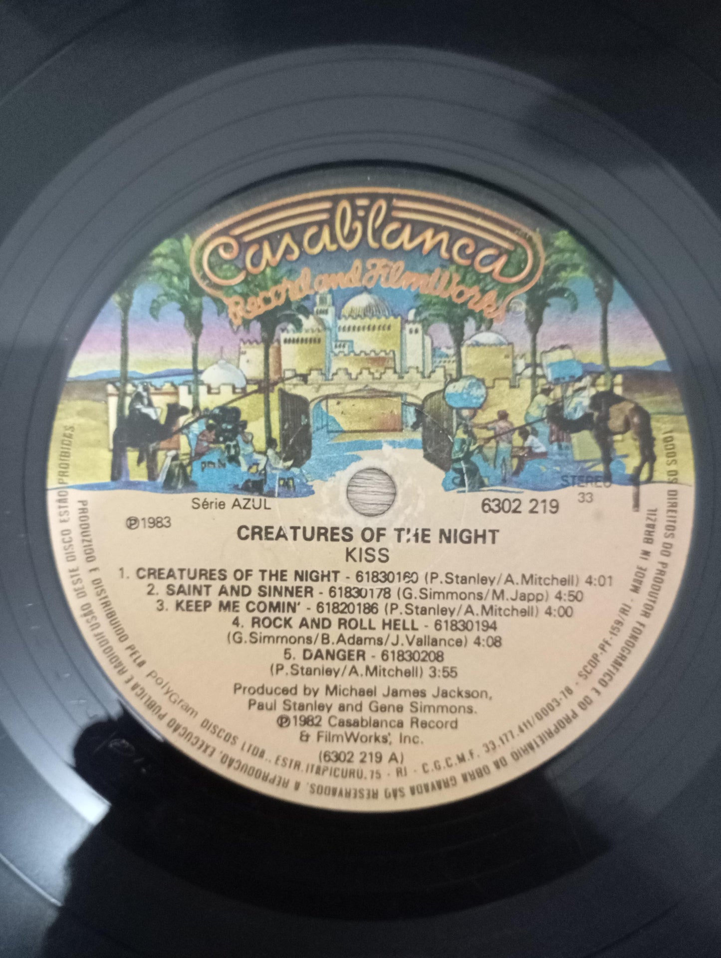 Lp Vinil Kiss Creatures Of The Night