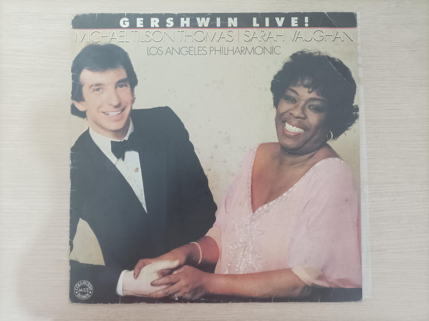 Lp Vinil Michael Tilson & Sarah Vaughan Gershwin Live!