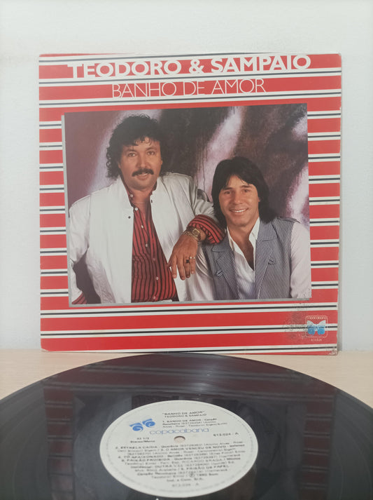 Lp Vinil Teodoro & Sampaio Banho De Amor