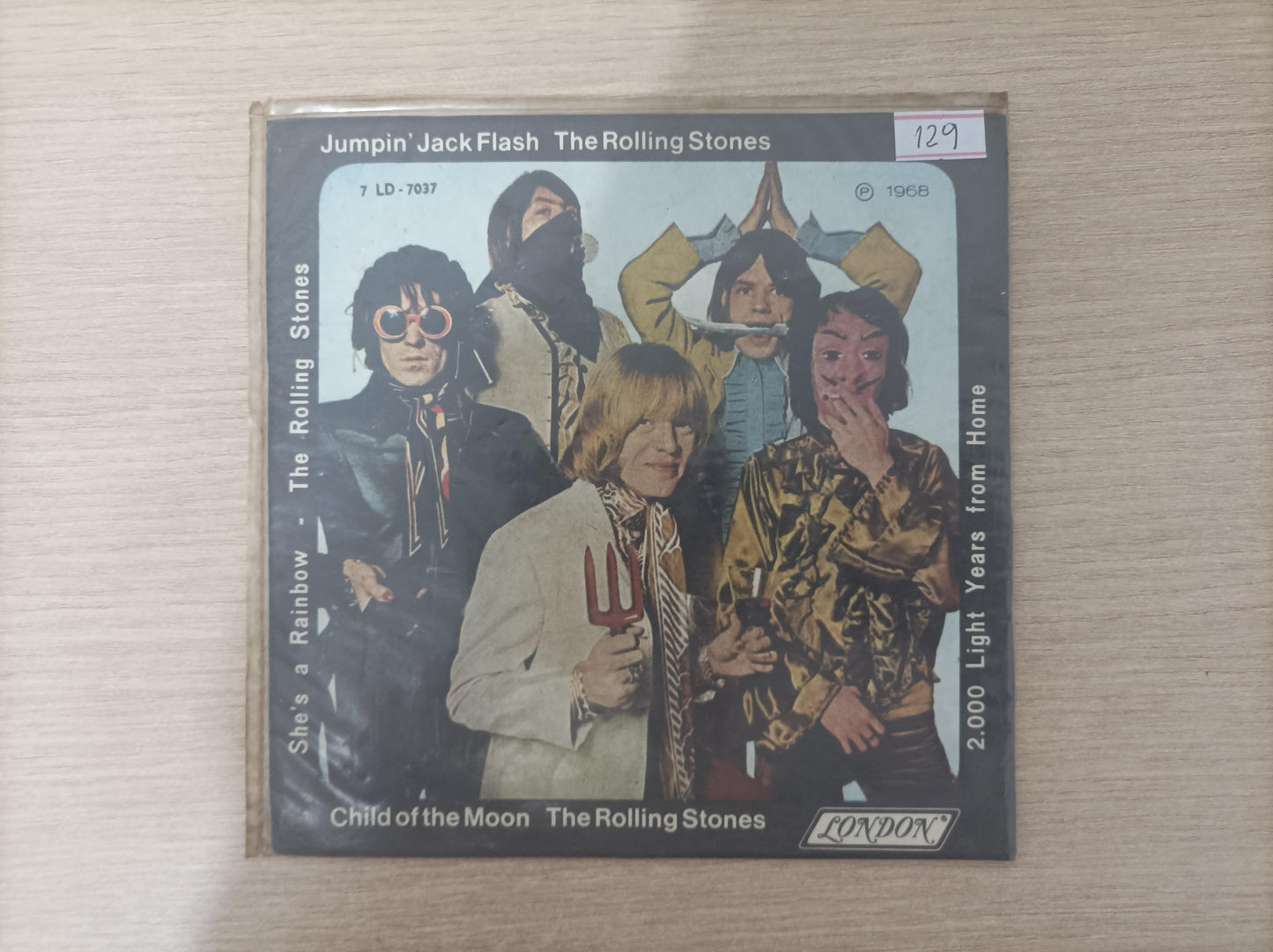 Compacto Vinil The Rolling Stones Jumpin' Jack Flash
