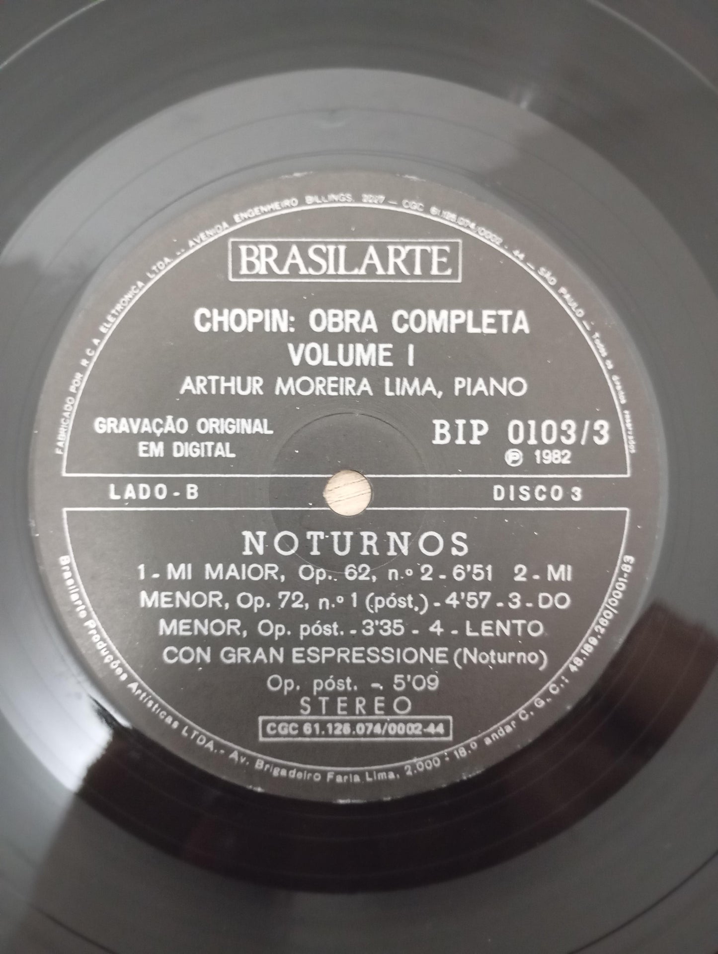 Lp Vinil Box Arthur Moreira Lima Chopin: 21 Noturnos, Leia