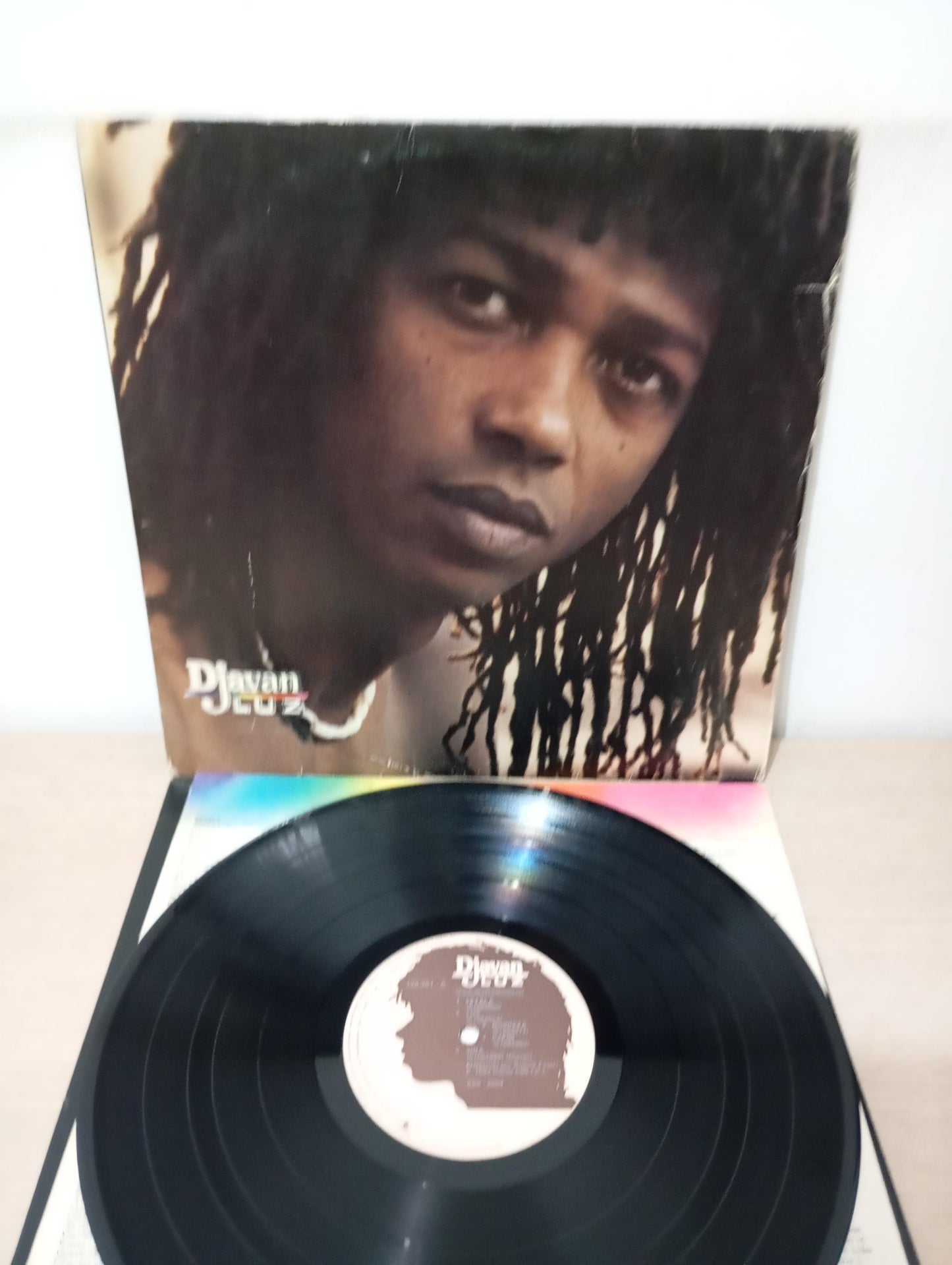 Lp Vinil Djavan Luz Capa Dupla Com Encartes
