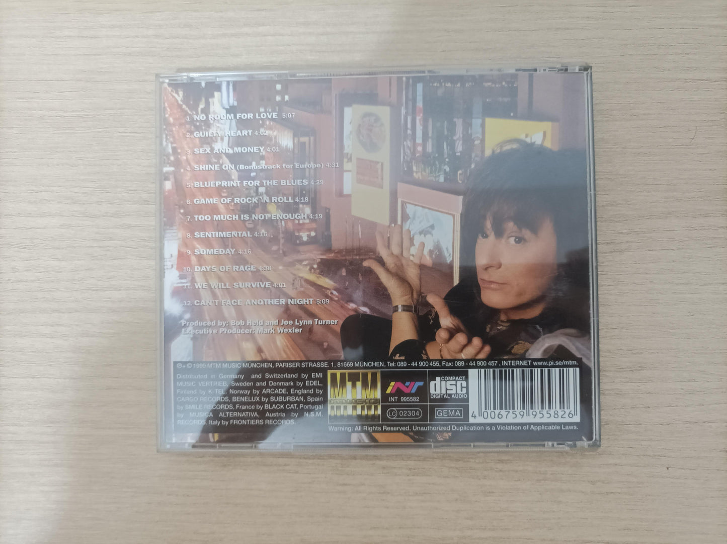 CD Joe Lynn Turner Hurry Up And Wait Importado