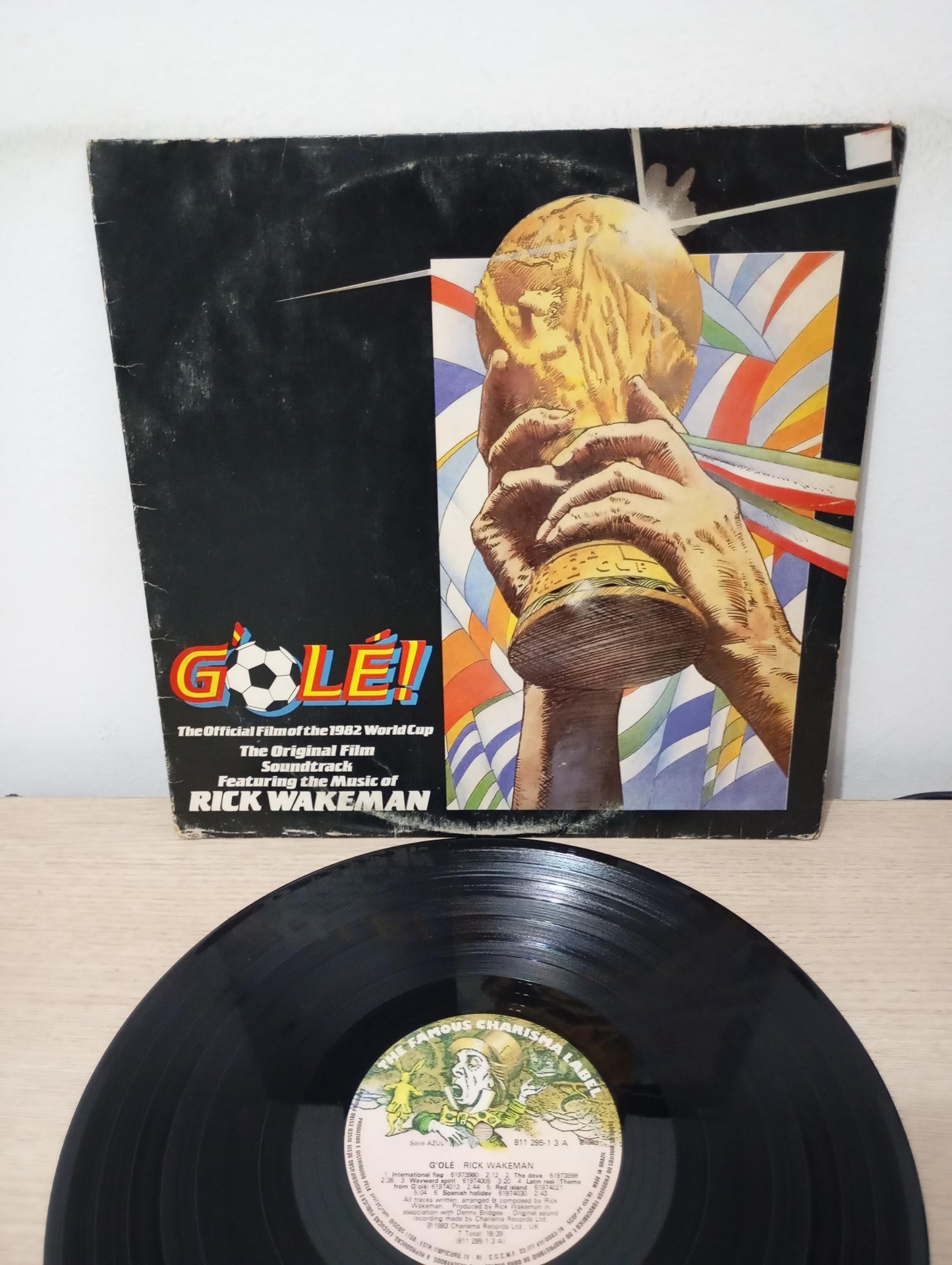 Lp Vinil Rick Wakeman G'Olé! Official Film World Cup 1982