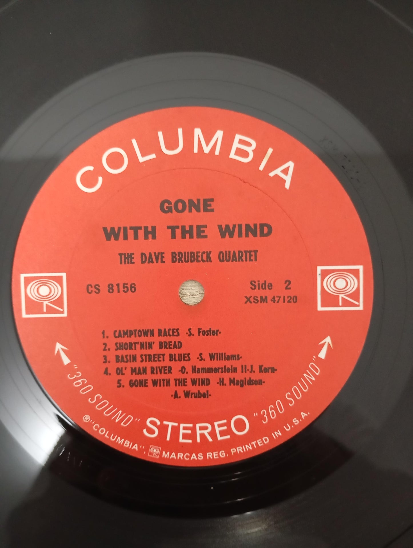 Lp Vinil Dave Brubeck Quartet Gone With The Wind Importado