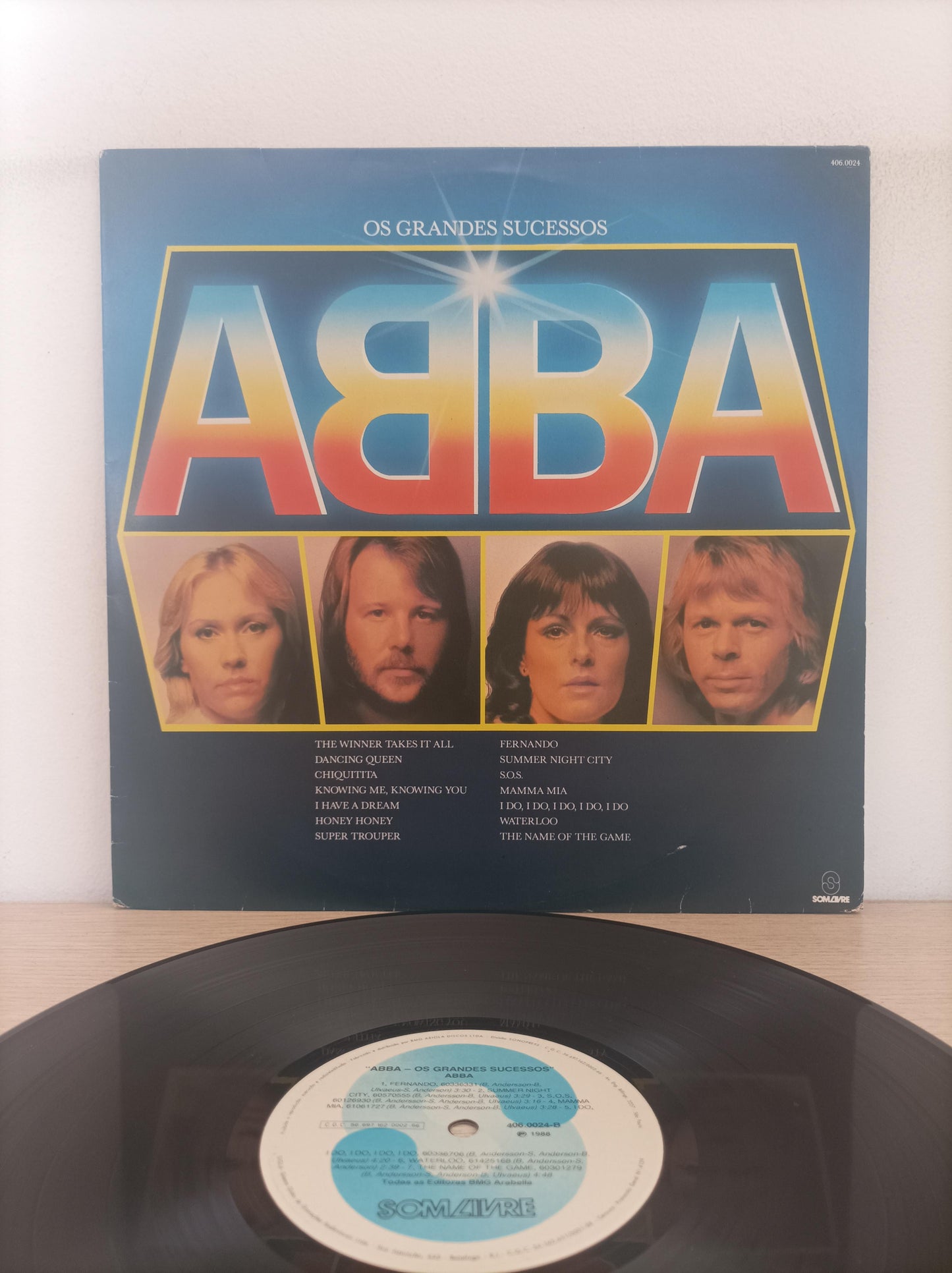 Lp Vinil ABBA Os Grandes Sucessos