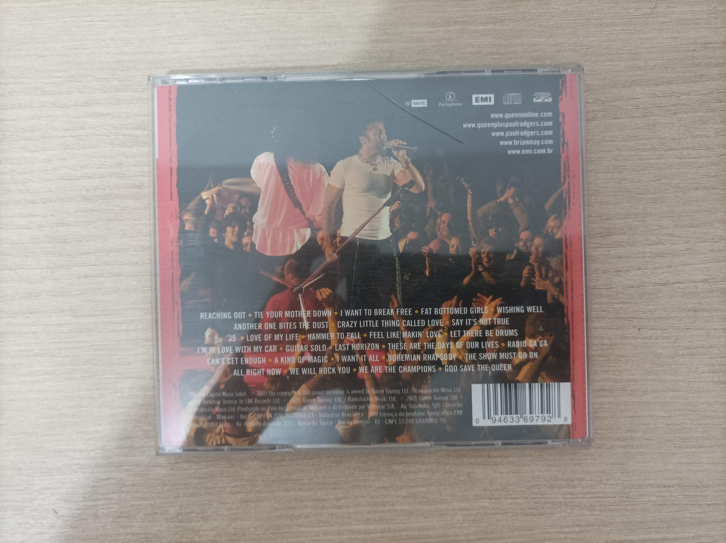 CD Queen Return Of The Champions Duplo