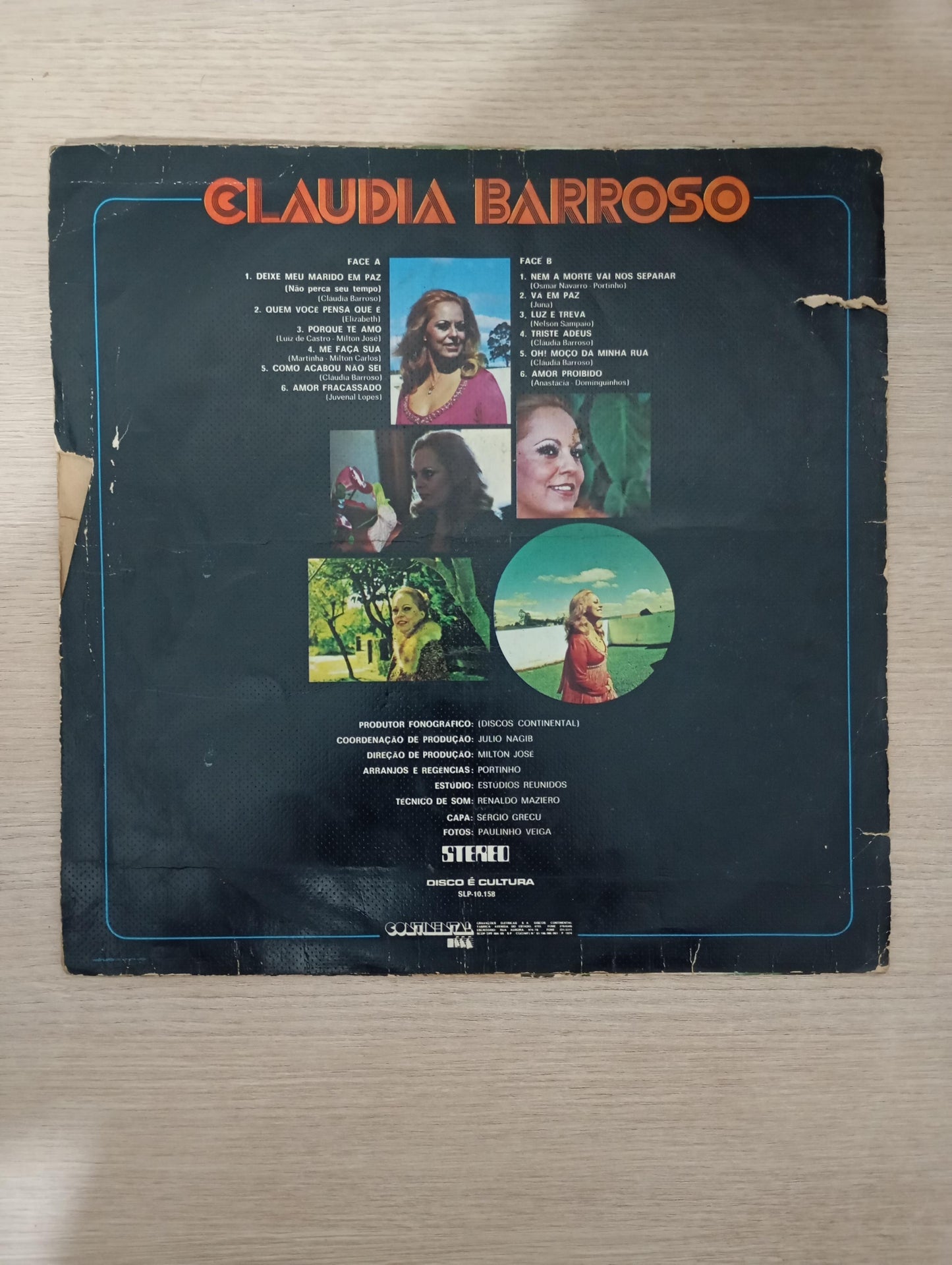 Lp Vinil Claudia Barroso 1974