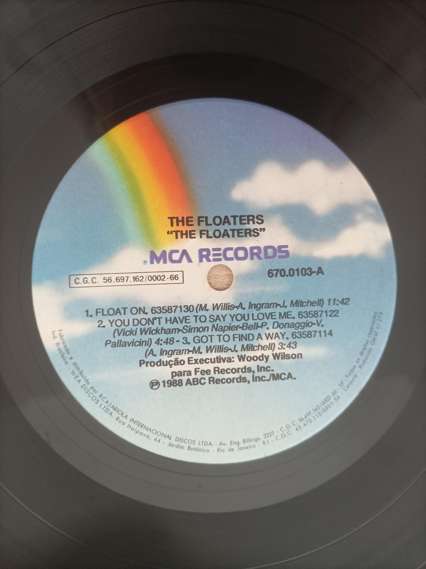 Lp Vinil The Floaters Float On