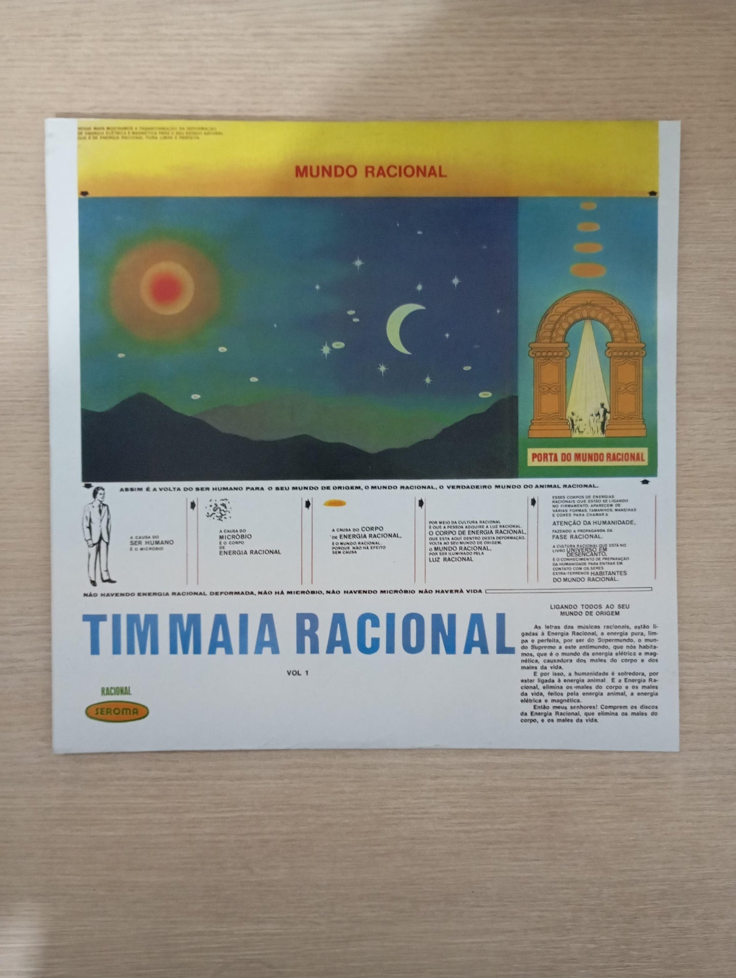 Lp Vinil Tim Maia Racional Vol. 1 Original 1974