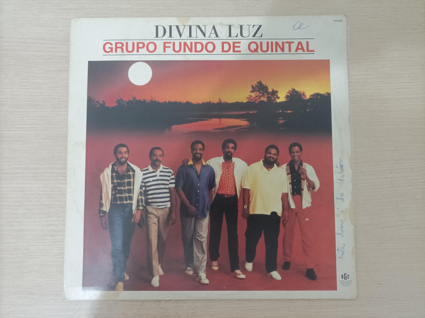 Lp Vinil Fundo de Quintal Divina Luz