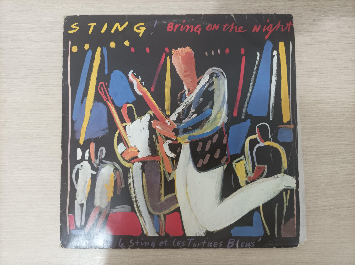Disco Vinil Bring On The Night Sting Duplo Com Encartes A